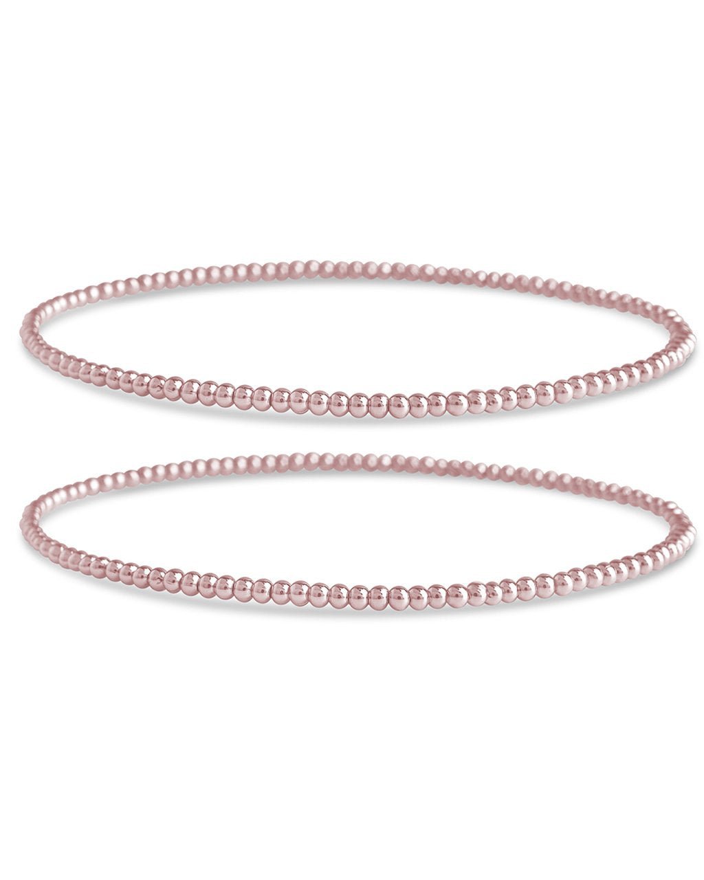 Sterling Forever Women's Beaded Stretch Bracelet Set